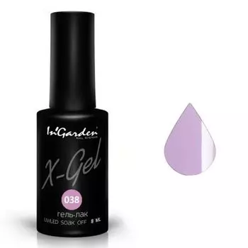 InGarden, X-Gel Гель-лак №38, 8 мл