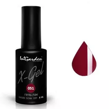 InGarden, X-Gel Гель-лак №51, 8 мл