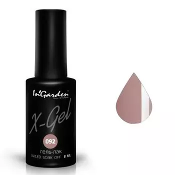 InGarden, X-Gel Гель-лак №92, 8 мл