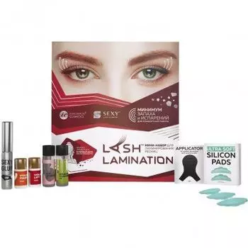 Innovator Cosmetics, МИНИ-Набор для ламинирования ресниц Lash Lamination, (1/6шт)