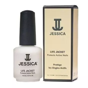 Jessica Life Jacket Укрепляющее сред-во для ногтей с микроволокнами 14,8мл