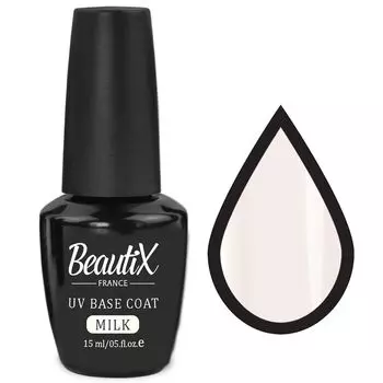 Камуфлирующее базовое покрытие MILK 15 мл, Beautix