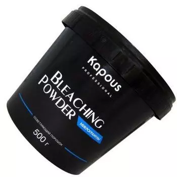 KAPOUS Обесцвечивающий порошок для волос «Microgranules Blue» линии Studio Professional, 500 г