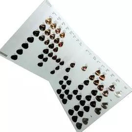 карта оттенков estel de luxe silver эстель краска-уход (с 66 образцами) эконом