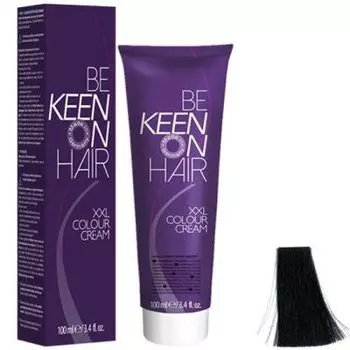 KEEN Крем краска для волос 1.0 Черный 100мл.