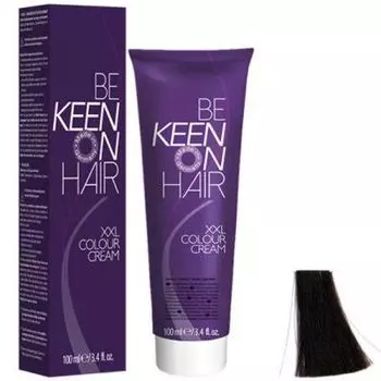 KEEN Крем краска для волос 4.0 Коричневый 100мл.