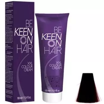 KEEN Крем краска для волос 5.55 Темная клюква 100мл.