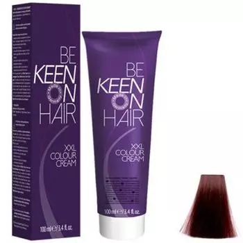 KEEN Крем краска для волос 5.4 Светло-коричневый медный 100мл.