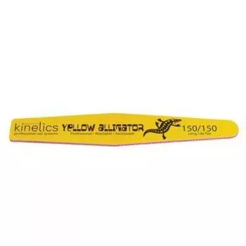 Kinetics, Yellow Alligator, Пилка для искусственных ногтей 150/150