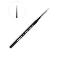 кисть художественная синтетика белая круглая № 5 живопись