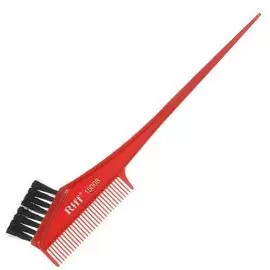 кисть с расчёской пластик щетина (58 мм) нейлон riff 210 мм