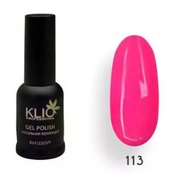 KLIO Гель-лак Капсульная коллекция №113 8мл НЕОН (с шиммером)