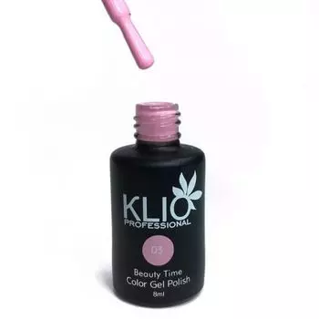 Klio Professional, Гель-лак Beauty Time №003 8мл