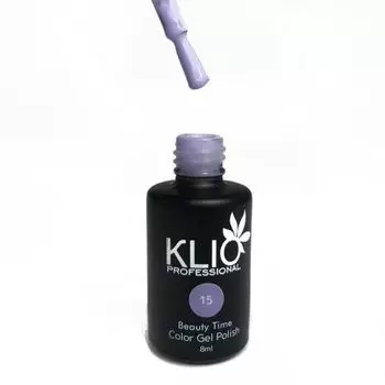 Klio Professional, Гель-лак Beauty Time №015 8мл