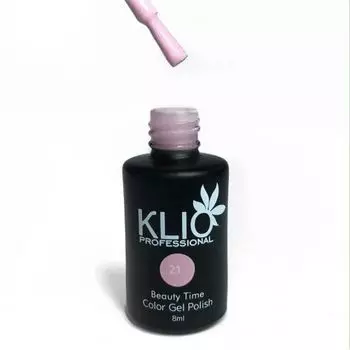 Klio Professional, Гель-лак Beauty Time №021 8мл