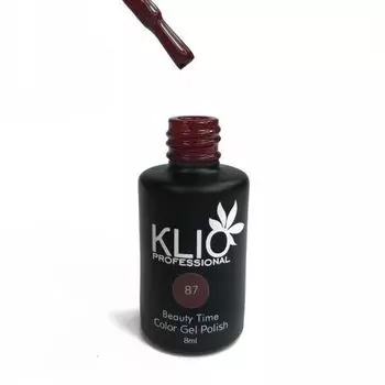 Klio Professional, Гель-лак Beauty Time №087 8мл