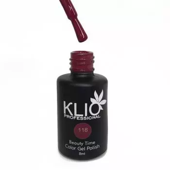 Klio Professional, Гель-лак Beauty Time №118 8мл