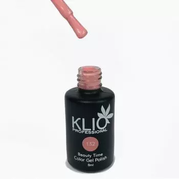 Klio Professional, Гель-лак Beauty Time №132 8мл
