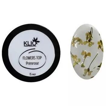 KLIO Топ с сухоцветами FLOWERS TOP Primrose 15 мл (банка)