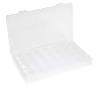 Контейнер пластиковый,28 ячеек Planet Nails