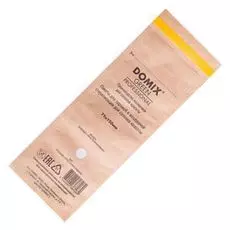 крафт пакеты domix коричневые 75х150 мм