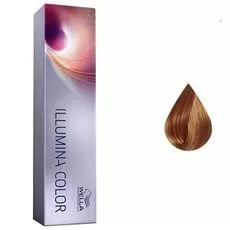 крем-краска illumina color 7/43 блонд красно - золотистый 60 мл.