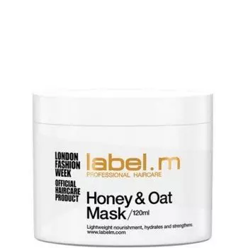 label.m Condition Honey Oats Mask - Питательная маска Мед и Овес, для Сухих Обезвоженных волос 120мл