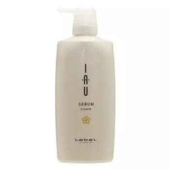 Lebel Cosmetics IAU Serum Cream, Аромакрем для увлажнения и разглаживания волос 600мл