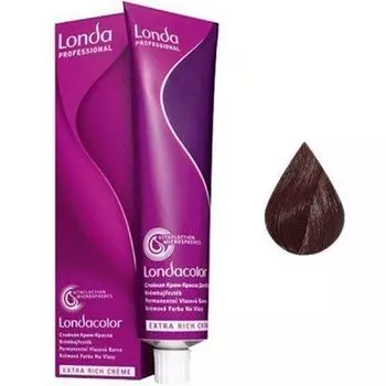 Londacolor 5/77 Стойкая крем-краска для волос светлый шатен интенсивно-коричневый, 60 мл