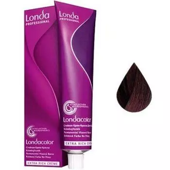 Londacolor 6/56 Стойкая крем-краска для волос, темный блонд красно-фиолетовый, 60 мл