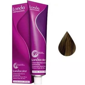 Londacolor 7/77 Стойкая крем-краска для волос, блонд интенсивно-коричневый, 60 мл