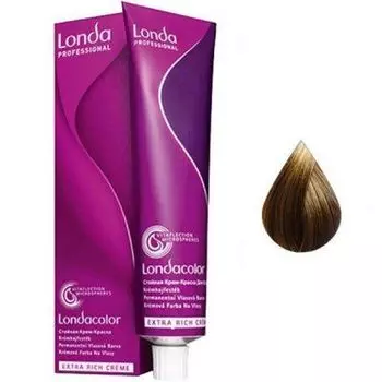 Londacolor 8/73 Стойкая крем-краска для волос, светлый блонд коричнево-золотистый, 60 мл