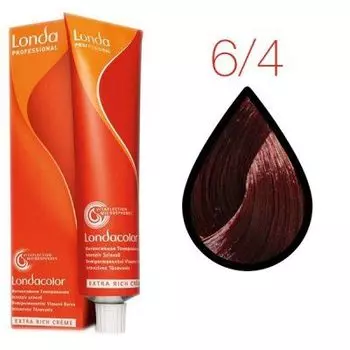 Londa Professional, Интенсивное тонирование Ammonia Free 6/4 темный блонд медный 60мл