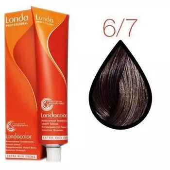 Londa Professional, Интенсивное тонирование Ammonia Free 6/7 темный блонд коричневый 60мл