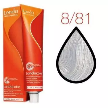 Londa Professional, Интенсивное тонирование Ammonia Free 8/81 светлый блонд перламутрово-пепел. 60мл
