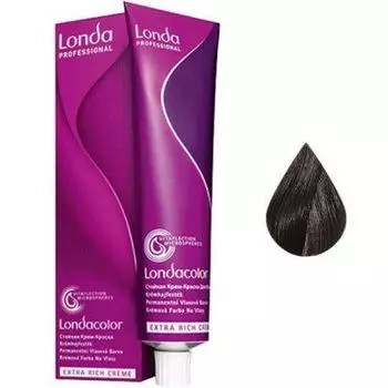 Londacolor 3/0 Стойкая крем-краска для волос темный шатен, 60 мл