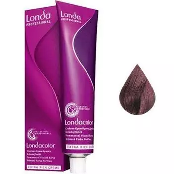 Londacolor 5/46 Стойкая крем-краска для волос, светлый шатен медно-фиолетовый, 60 мл