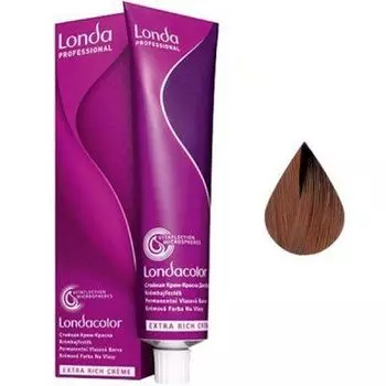 Londacolor 6/43 Стойкая крем-краска для волос темный блонд медно-золотистый, 60 мл