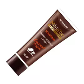 лосьон для загара "coconut tropic tanning booster lotion" 40мл mega tan