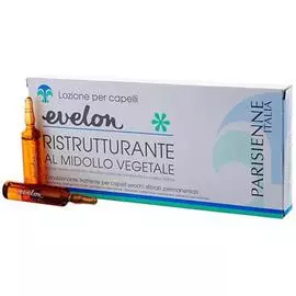 лосьон-лечение evelon (midollo) для слабых и поврежденных волос с секущи кончиками 12*10мл