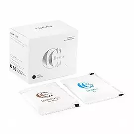 Lucas cosmetics, cc brow, краска для бровей, 5+5, темно-коричневый