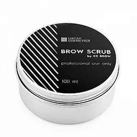 Lucas cosmetics, cc brow, скраб для бровей, 100 мл