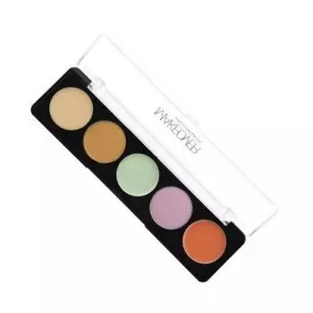 MAKEOVER, Pro-concealer, Набор консилеров на палетке, Artist, 7,1 г