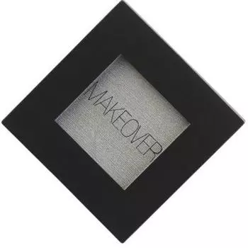 MAKEOVER, Single Eyeshdow, Тени для век, Silver Shimmer, 1,5 г