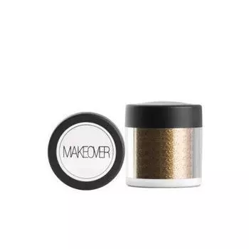 MAKEOVER, Star powder, Рассыпчатые тени, Gold, 3,5 г