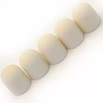 MAKnails, Колпачки белые, 10-080, 5 шт