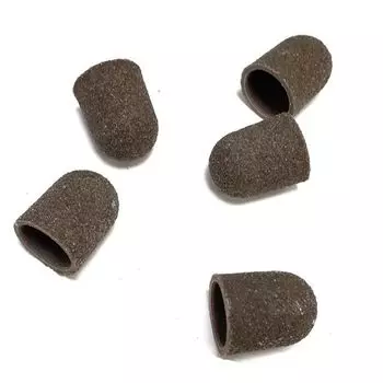 Maknails колпачки для педикюра коричневые 10х60 гр (5шт