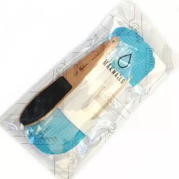 MAKnails Набор для Педикюра 2 (Терка 60/120+пилка 120/180+палочка+тапочки+салфетка 45х45)