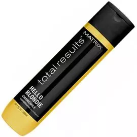Matrix total results hello blonde кондиционер для сияния светлых волос, 300 мл