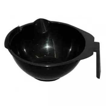 Melon Pro Чаша для красителя 300мл. с носиком и зубчиками черная